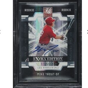 2009 Donruss Elite Extra Turn Of Century MIKE TROUT ROOKIE FACSIMILE AUTO*RP*